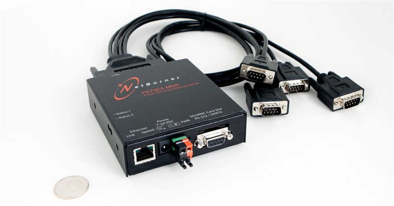 Serial to ethernet connector настройка