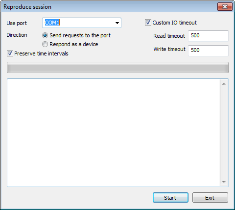 Configure the session settings Configure the session settings